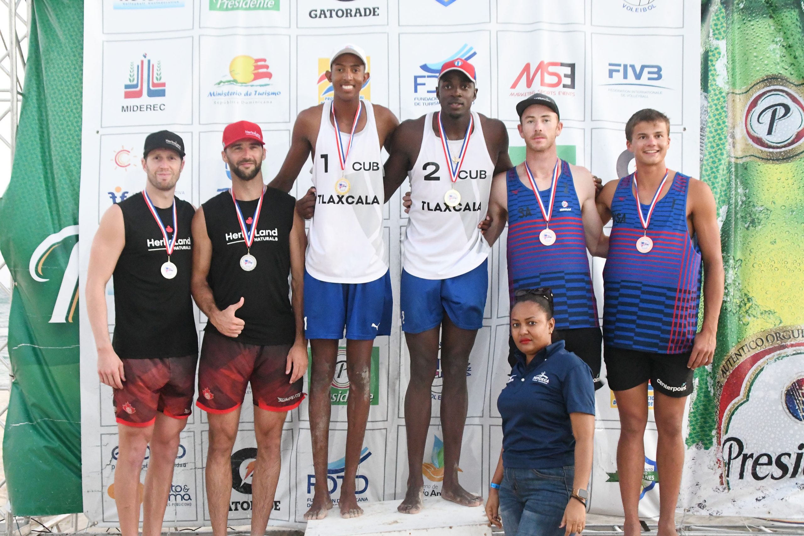 Cubans Díaz and Alayo Champions of NORCECA Finals in rematch against Schacter and Dearing