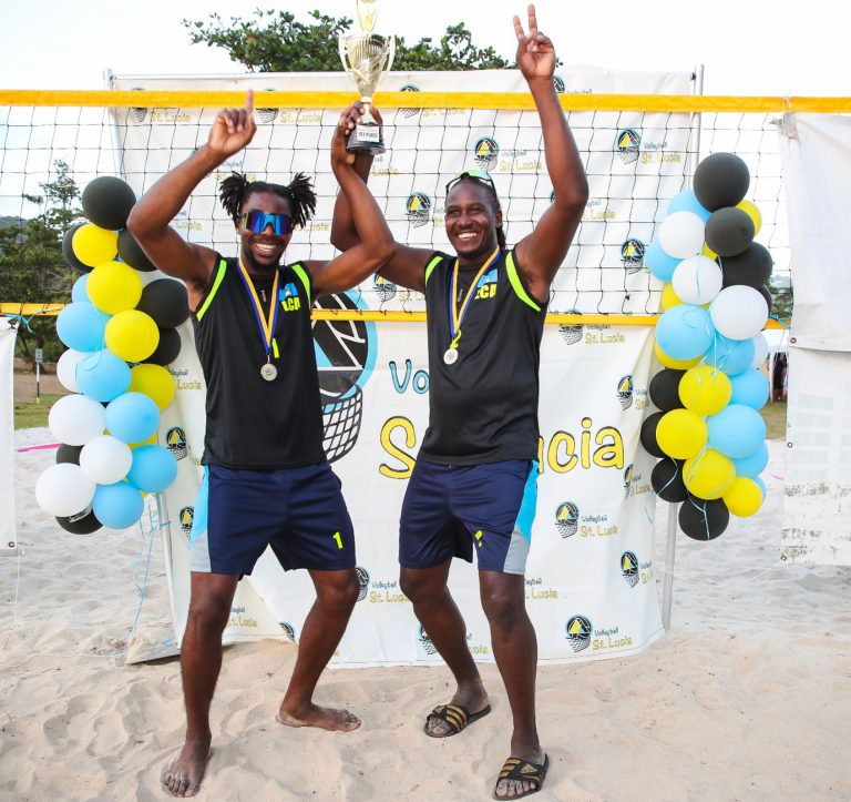 Clercent and Descartes rally to win gold in men’s play