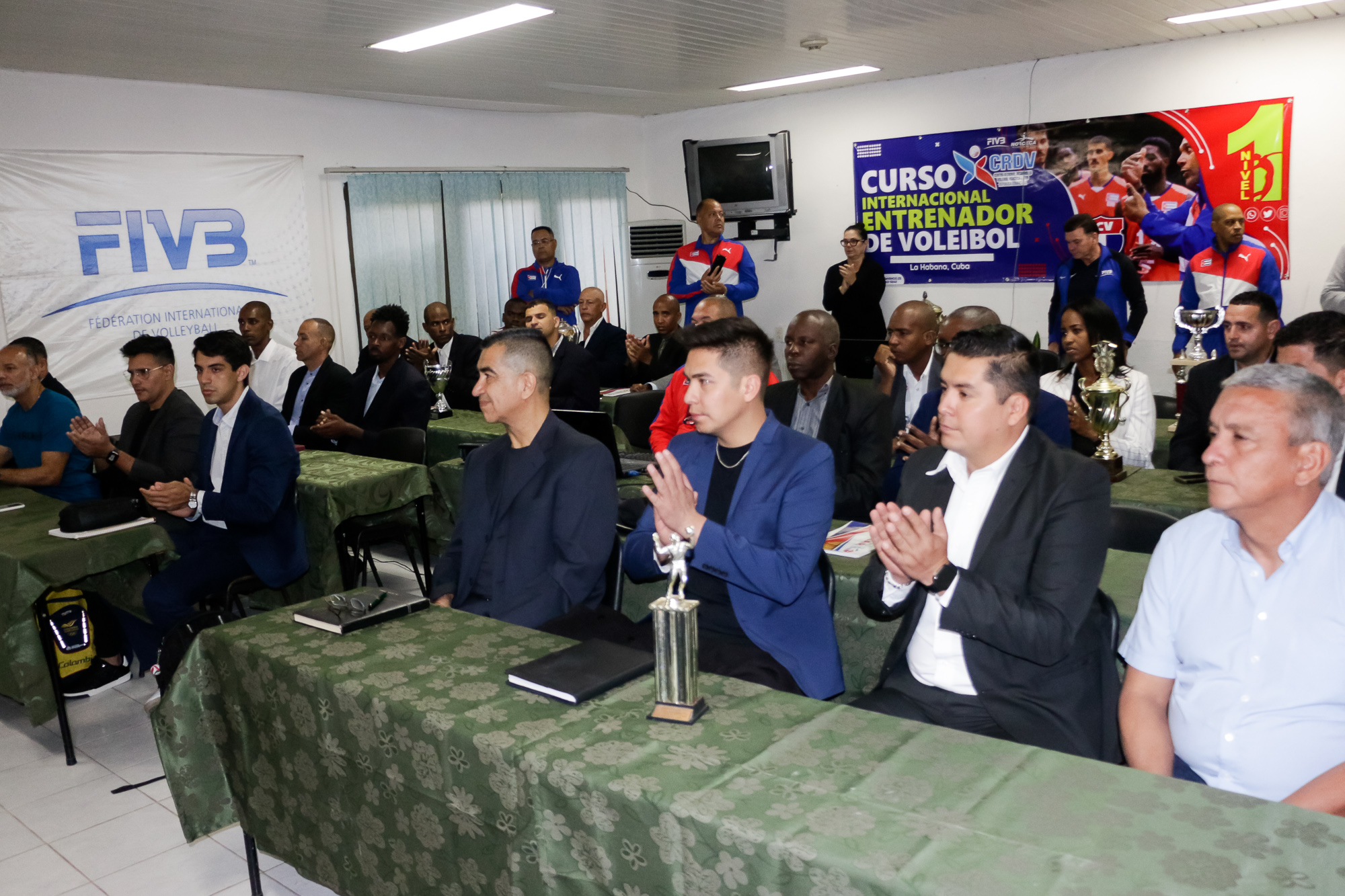 International Level I Volleyball Coaches Course opens in Havana