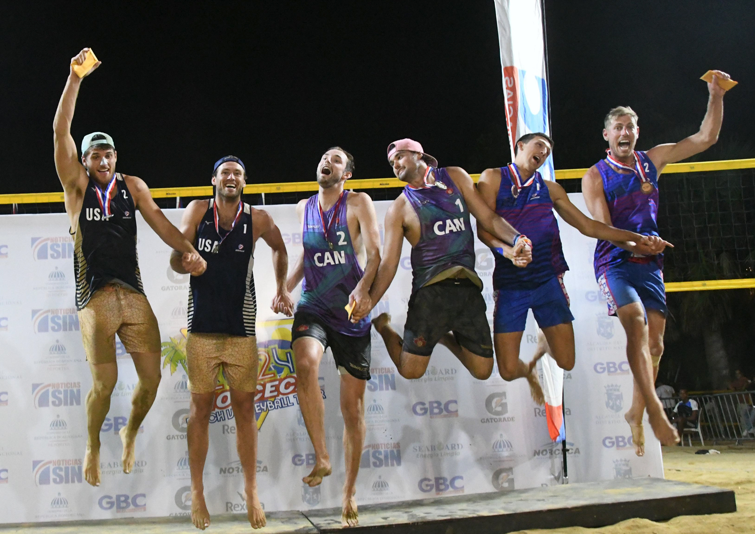 Canada wins men’s gold on the NORCECA Tour