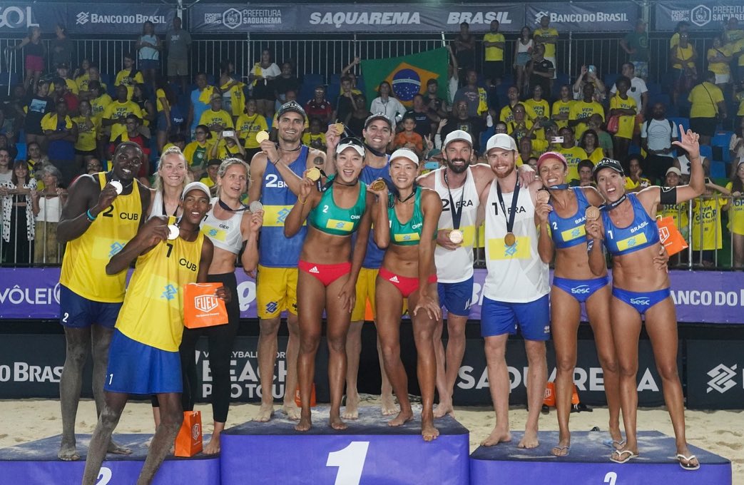 Díaz and Alayo win another Silver at a Beach Pro Tour Challenge event