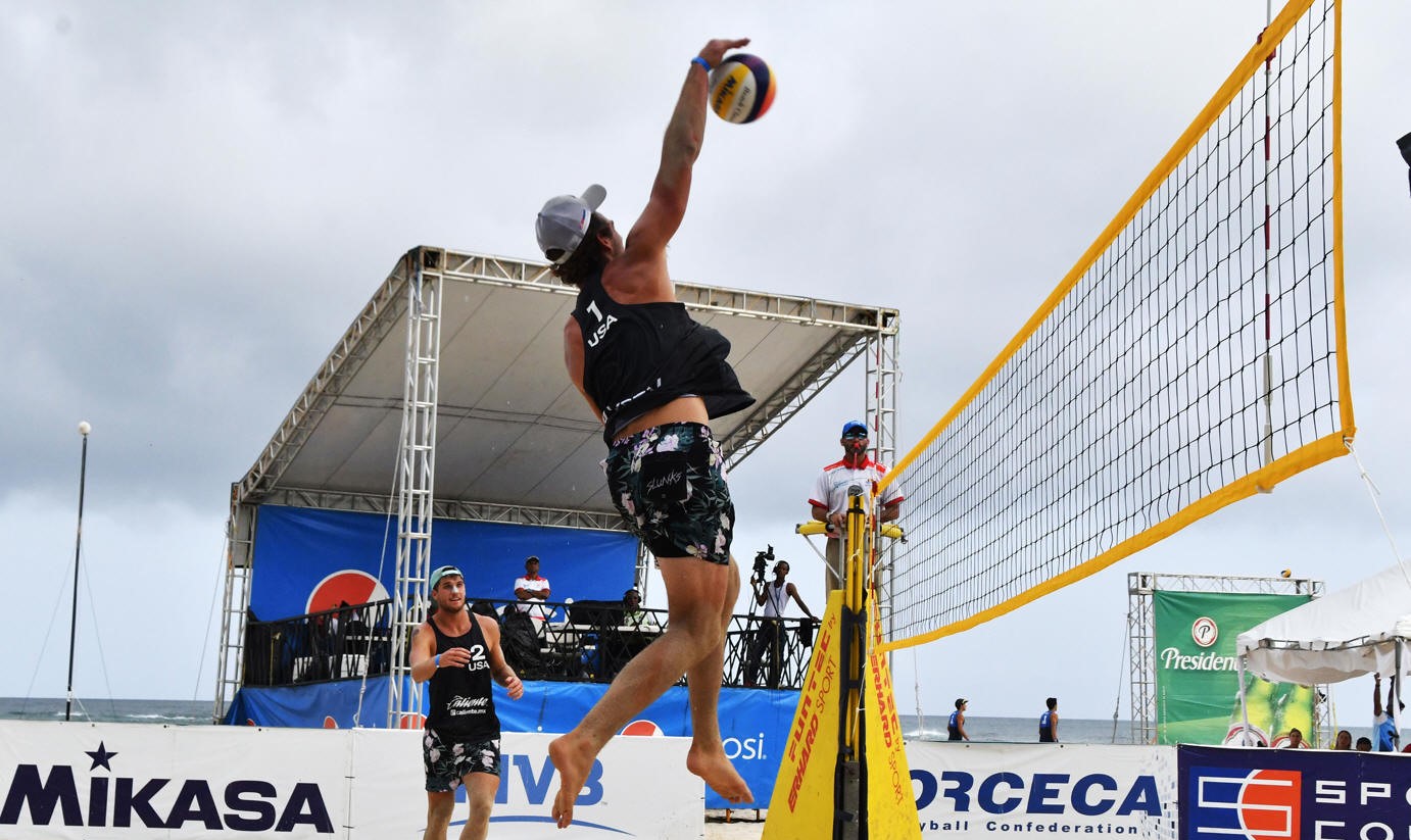 Men’s teams from the United States, Dominican Republic, Cuba and Puerto Rico are in the Semifinals in Juan Dolio