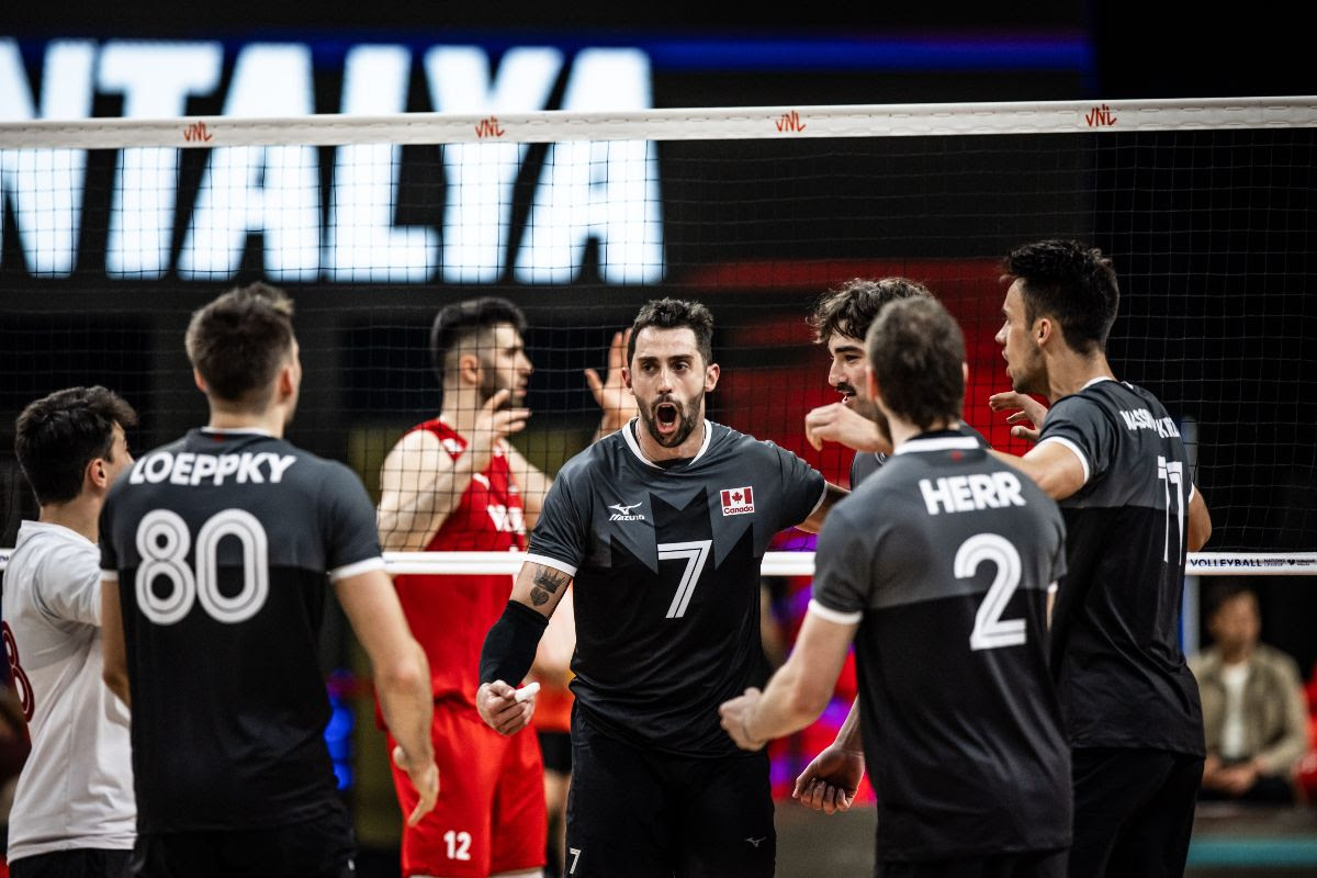 Canada comes back for first Men VNL win of 2024