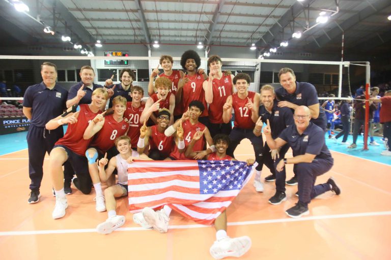 United States Undefeated NORCECA Boys U19 Champion