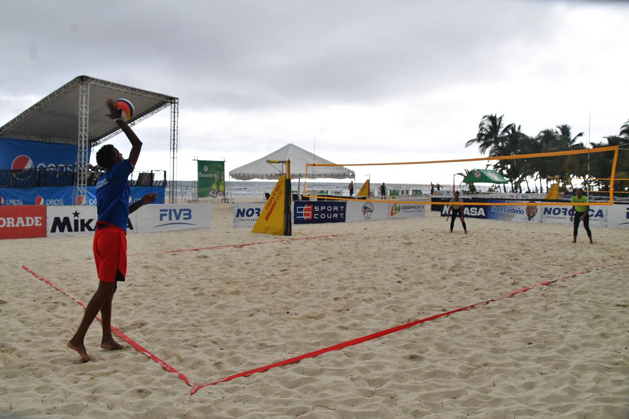 The 2024 NORCECA Continental Beach Volleyball Tour  continues this Wednesday in Juan Dolio