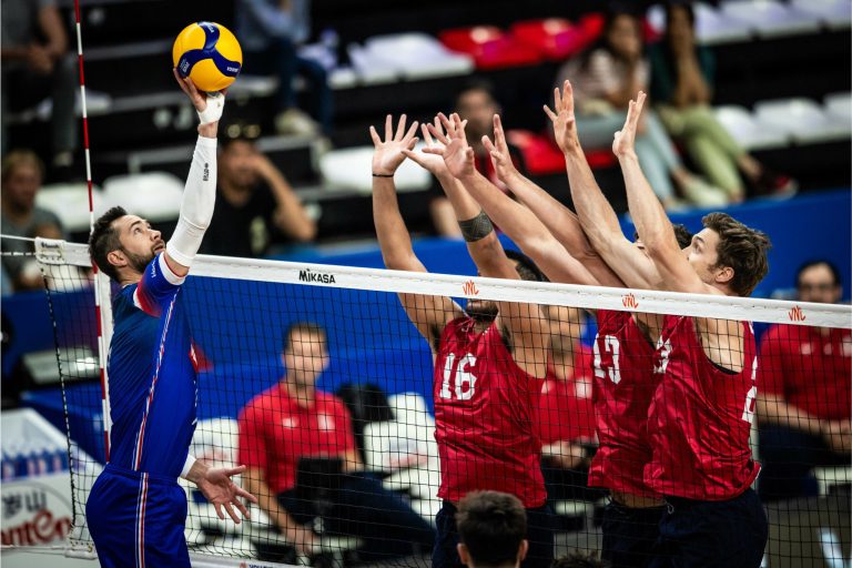 U.S. Men Run into Olympic Champions at 2024 VNL