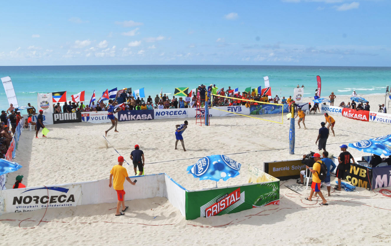 36 tandems at Varadero NORCECA Beach Volleyball Tour