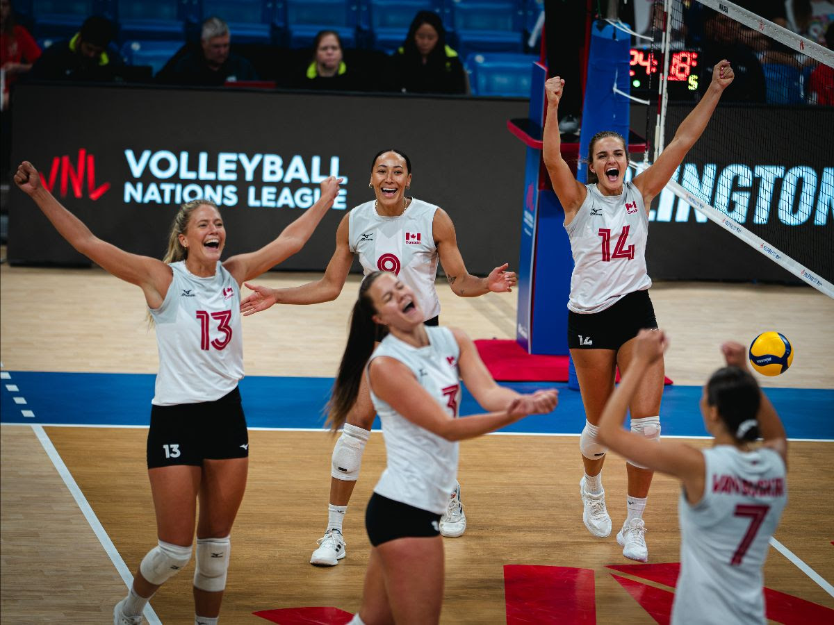 Canada finishes VNL round 2 with a win