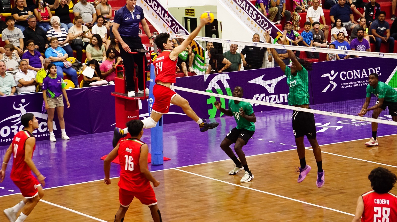 Mexico Off to a Great Start at NORCECA U21 