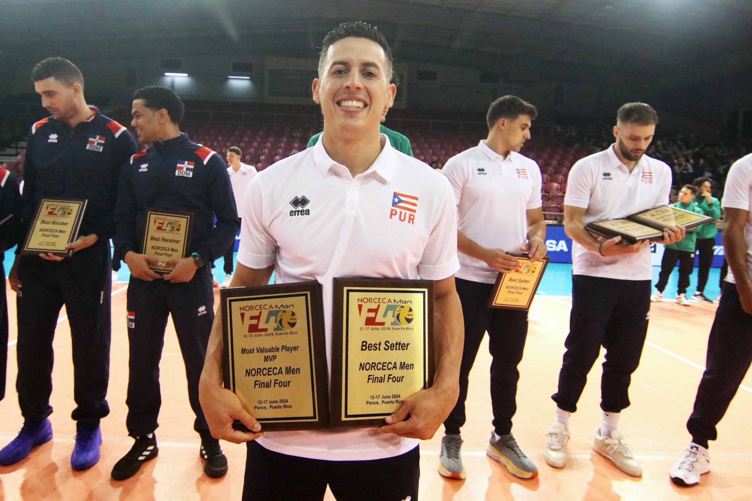 Puerto Rican Kevin Rodríguez named MVP at NORCECA Men’s Final Four