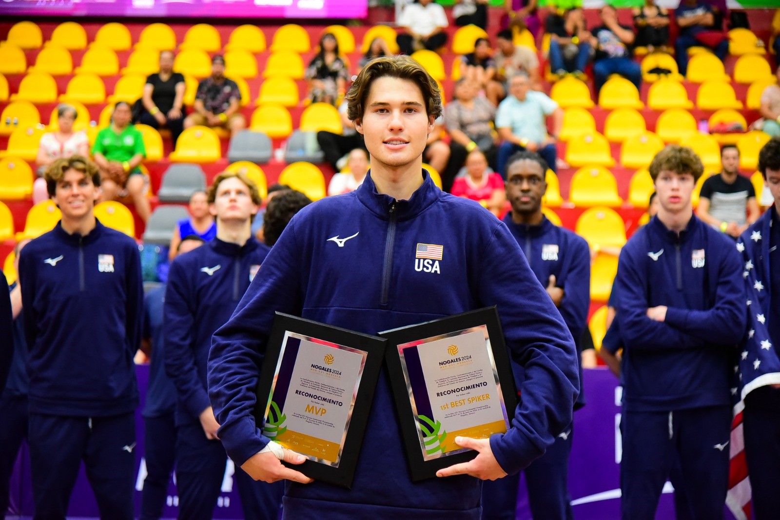 Sterling Foley NORCECA U21 Continental Championship Most Valuable Player