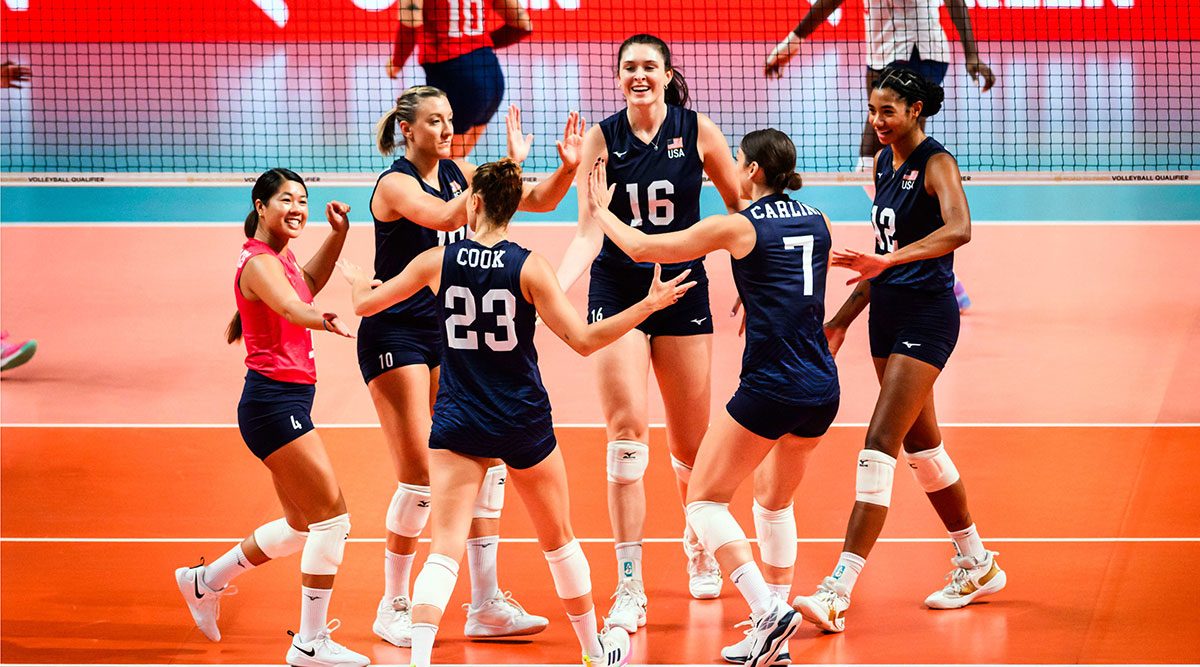 USA Volleyball Reveals Women’s Team for Paris 2024