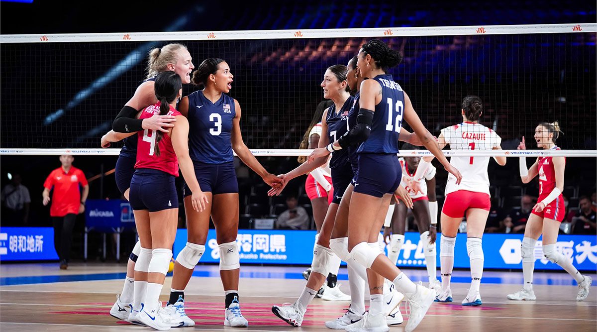 Thompson Paces U.S. Women to Sweep of France
