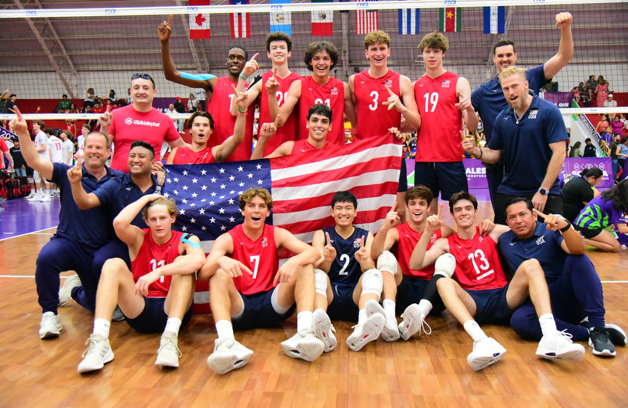 United States Win Gold at NORCECA Men’s U21 Continental Championship