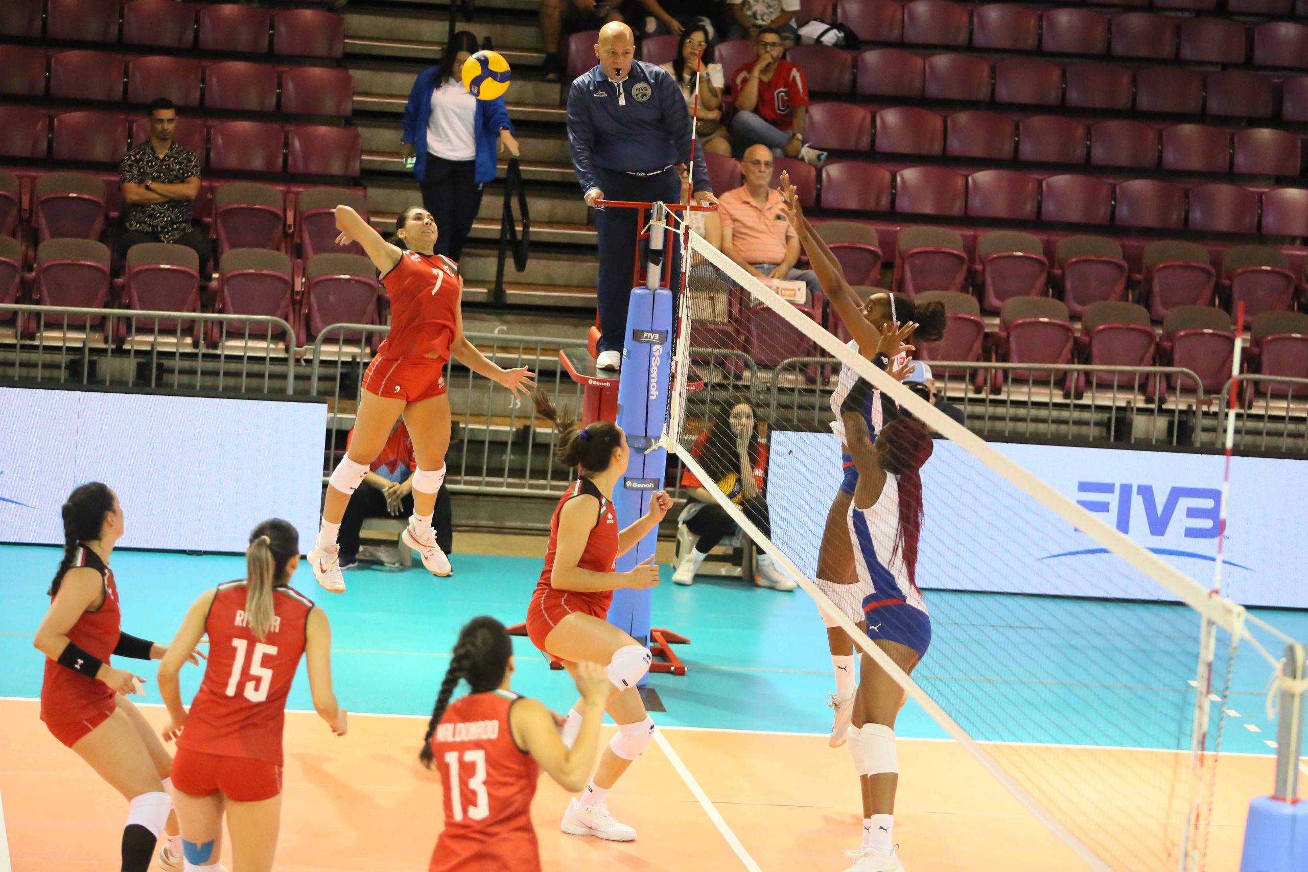 Mexico defeats Cuba in opening match at NORCECA Women’s Final Four