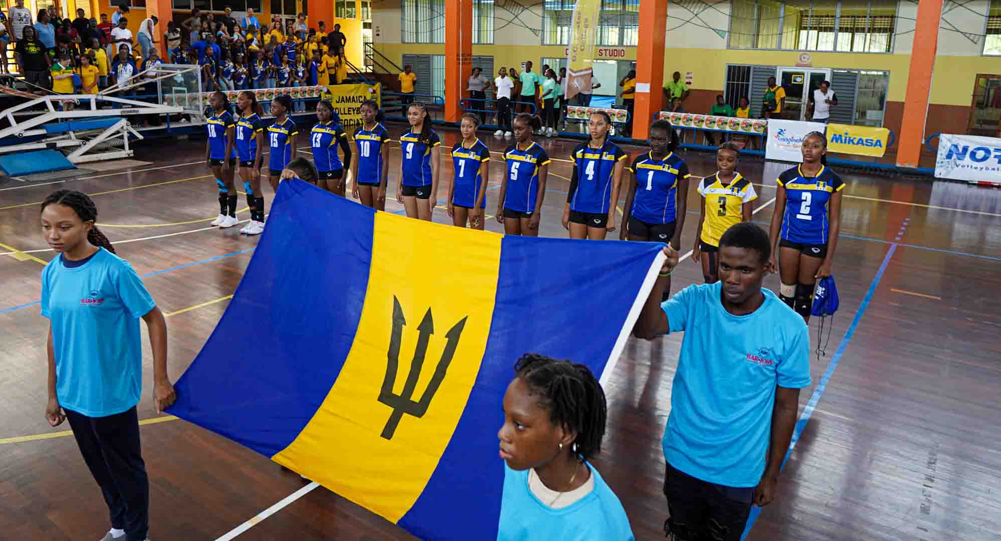 Barbados came from behind to beat Jamaica