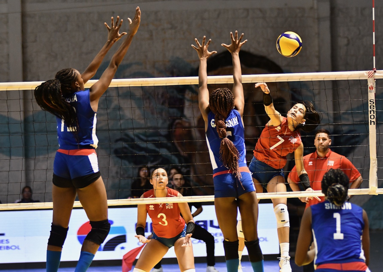 Puerto Rico swept Cuba in First Victory at NORCECA U19