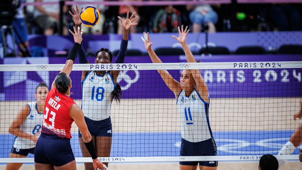 VNL champions beat Dominican Republic in the first women’s match of the Olympics