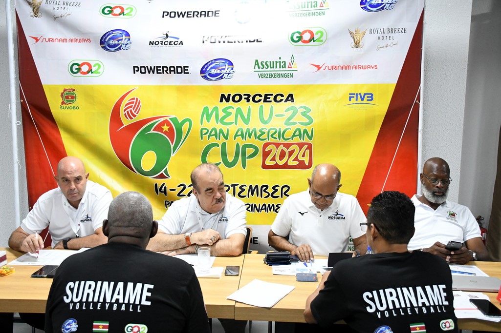 Teams are Ready to Begin the Men’s U23 Pan American Cup in Suriname 