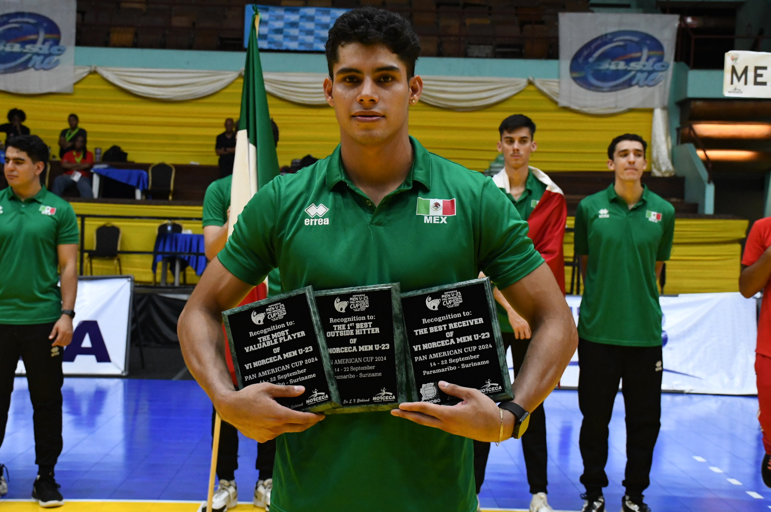 Isaías Aguirre of Mexico Named Most Valuable Player of the U23 Pan American Cup