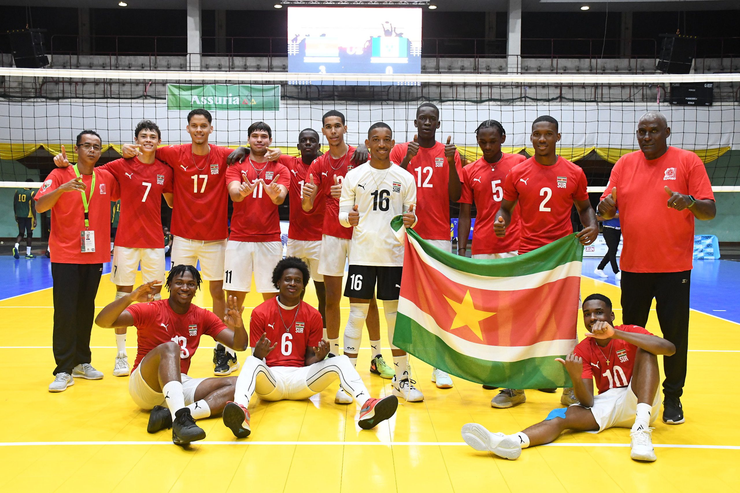 Suriname Swept St. Vincent in their Opening Match