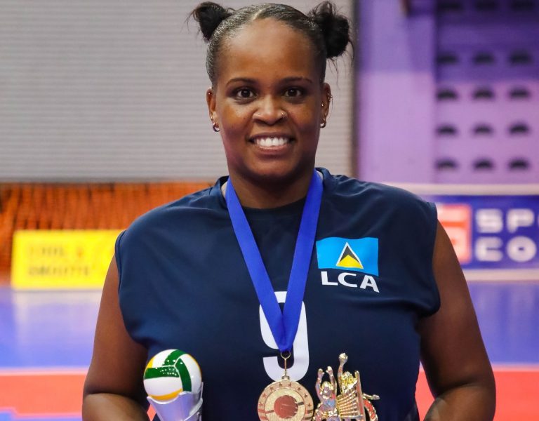 St Lucia’s Kerin Neptune is ECVA Senior Women’s MVP