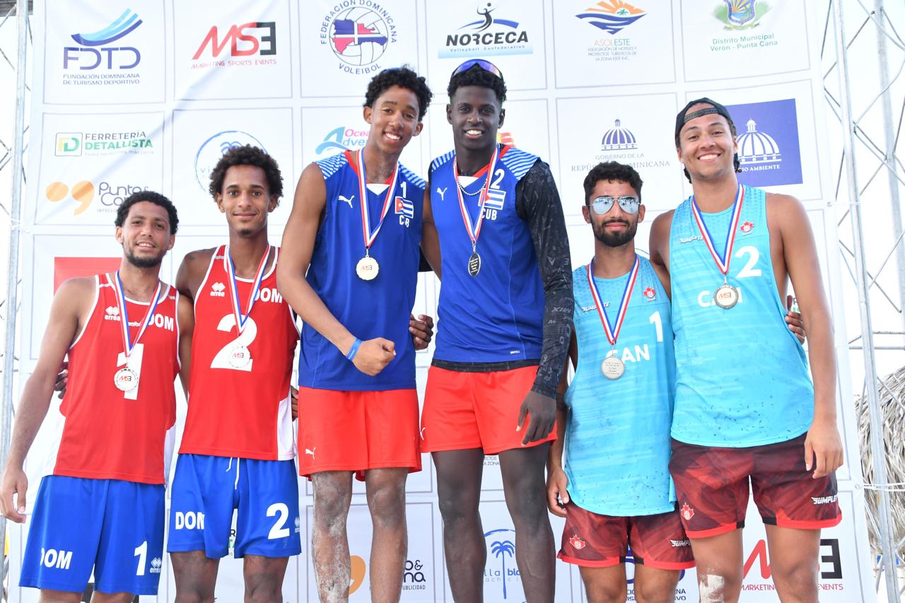 Cuba Claims Men’s Gold at the Fifth Stop of the 2024 NORCECA Beach Tour