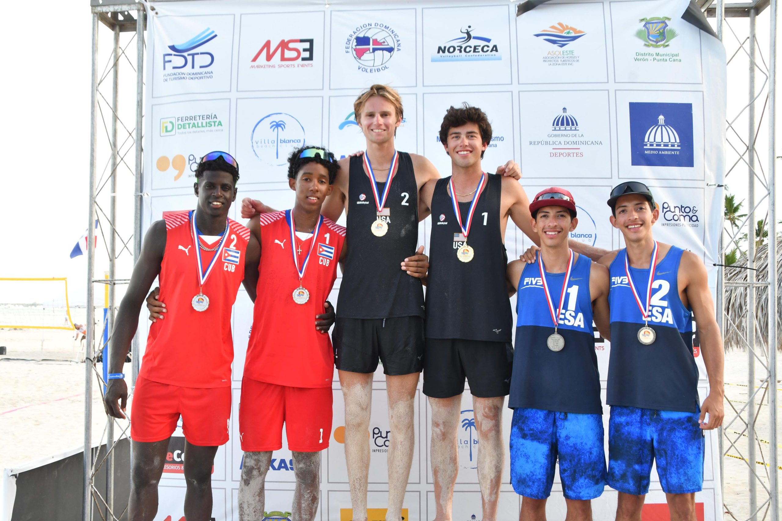 Keeter/Barnes of the United States Win the U23 Tour in Punta Cana