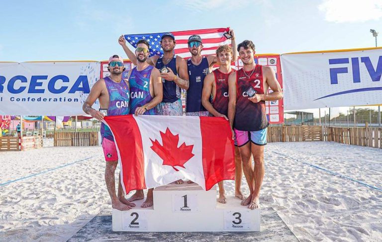 Urrutia/Harrison of USA Champions at NORCECA in Bonaire