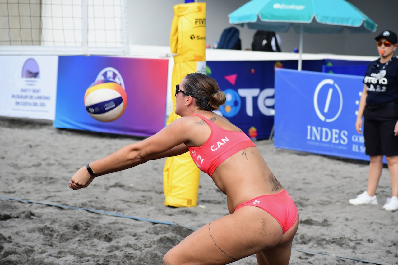 Six Women Tandems Off to a Good Start at the NORCECA Tour in El Salvador