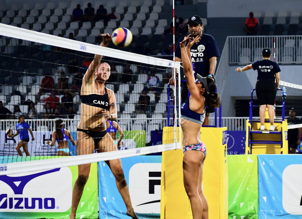 Two Duos from Canada, Nicaragua, and USA in Women’s Semifinals in El Salvador