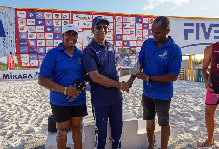 Mohammed Receives Recognition from Bonaire Federation