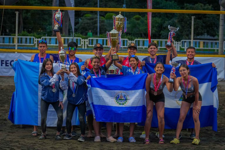 El Salvador Women and Costa Rica Men Undefeated U17 Central American Champions