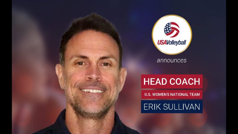 USA Volleyball Names Erik Sullivan as New Head Coach of the U.S. Women’s National Team 