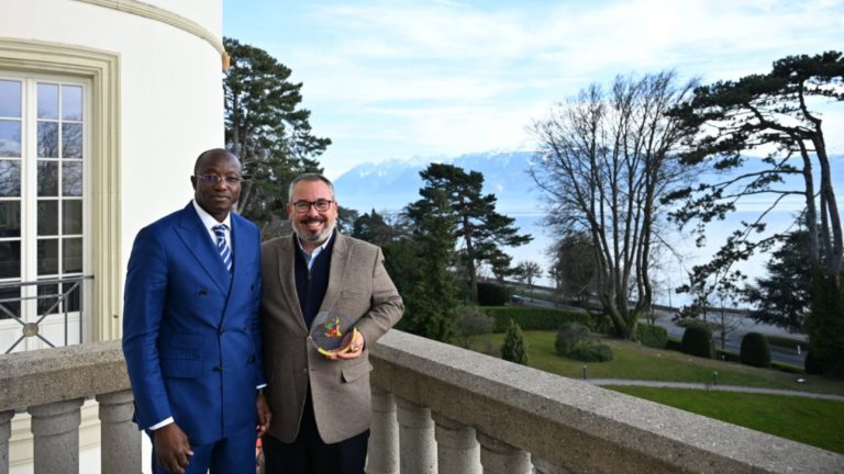 Volleyball’s development in Cameroon and Zone IV highlighted at meeting in Volleyball House