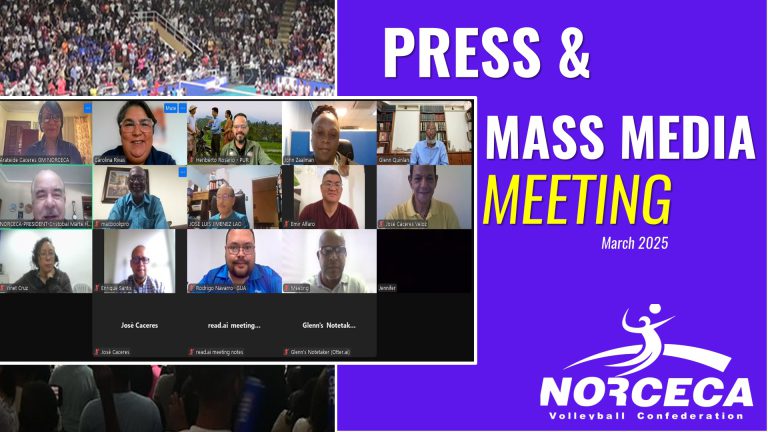 Press Commission Opens NORCECA’s Virtual Commission Meetings