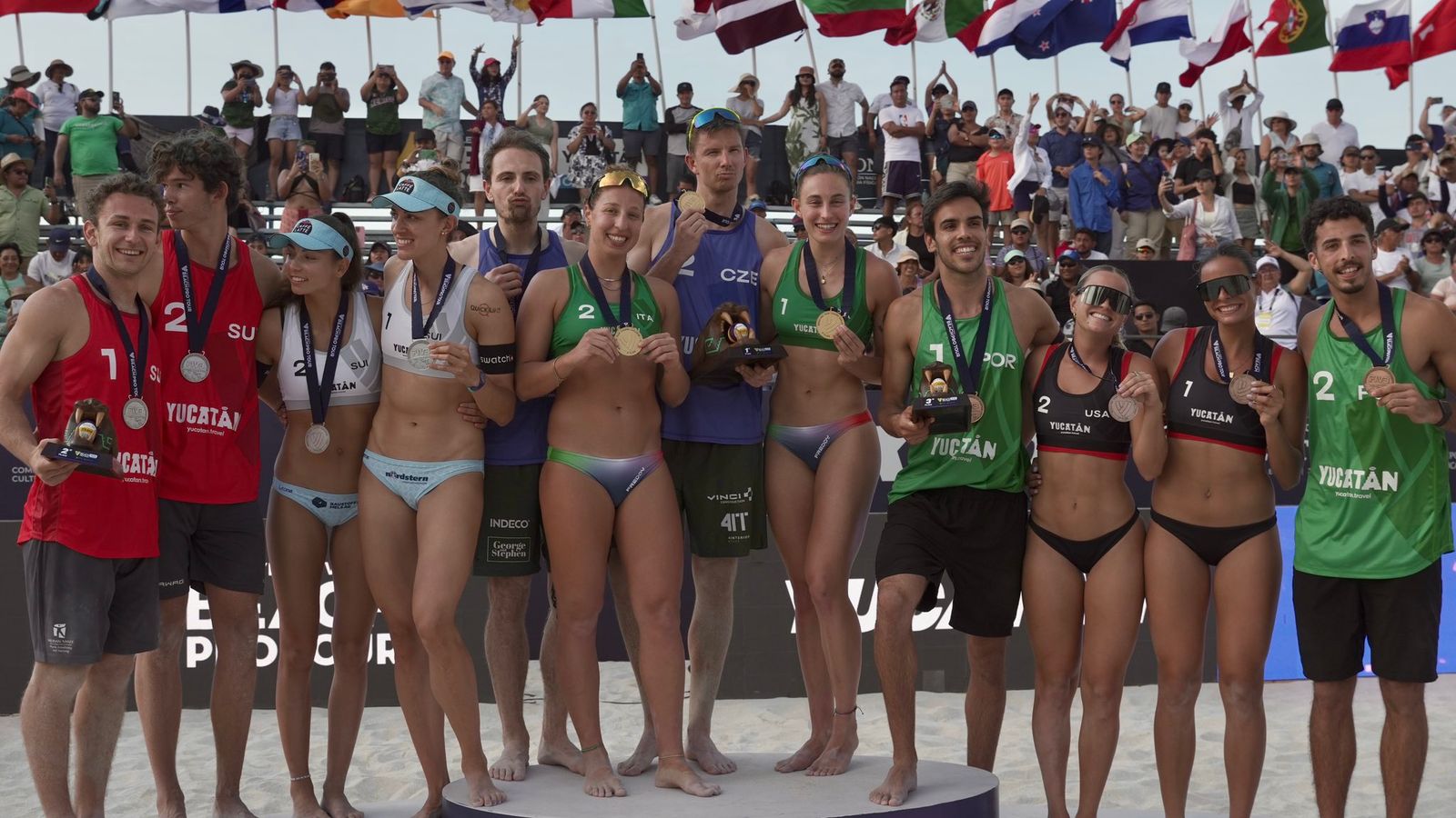 USA’s Devon Newberry & Jaden Whitmarsh at Yucatán Challenge