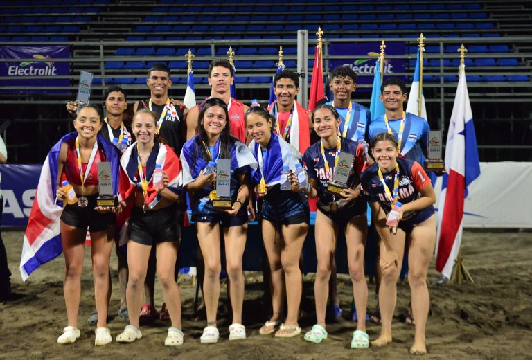 Nicaragua Women and Costa Rica Men Crowned U21 Beach Volleyball Champions