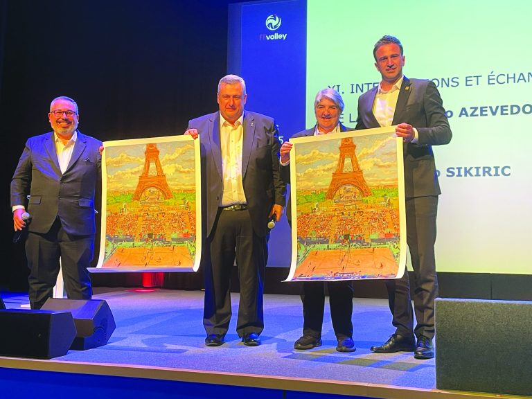 FIVB and FFVolley unite in Antibes to shape future of French volleyball