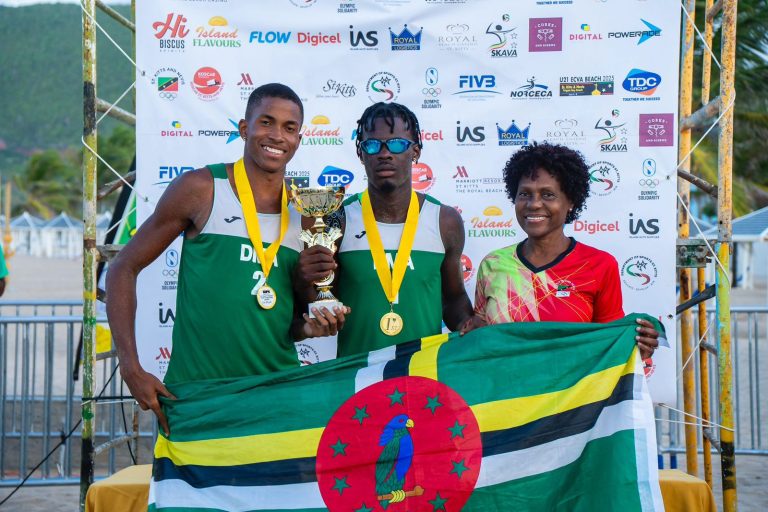 Dominica’s Mingo and Frederick Defend ECVA U21 Men’s Title with Back-to-Back Gold