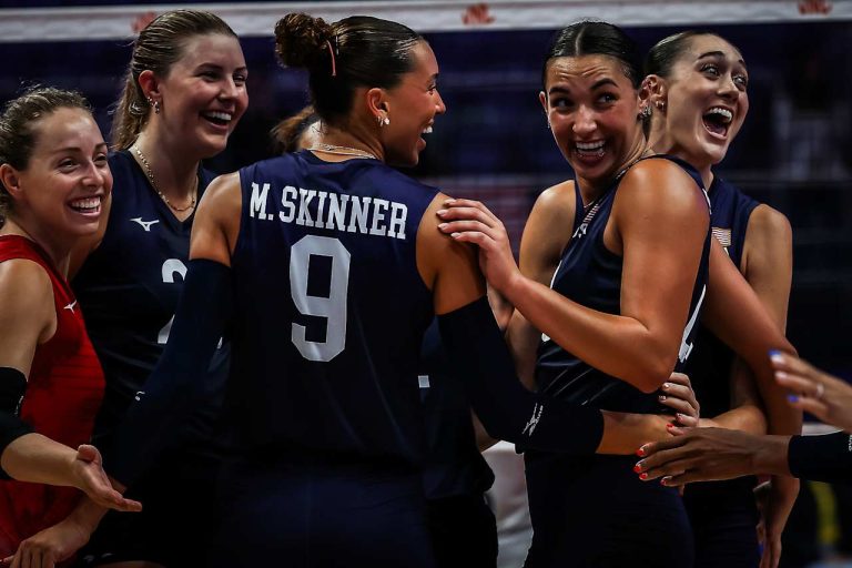 First Week of Women’s VNL Concludes: USA and Canada Secure Wins, Dominican Republic Falls