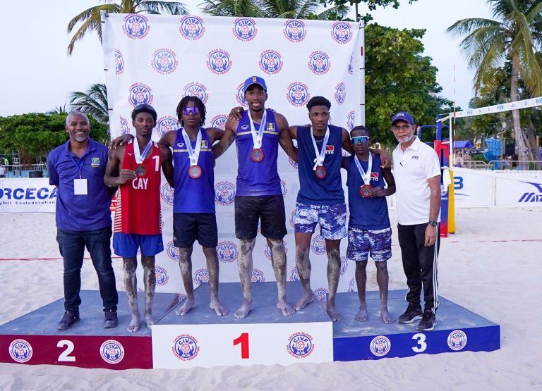 Barbados’ Williams and Taylor Crowned CAZOVA U21 Men’s Beach Volleyball Champions