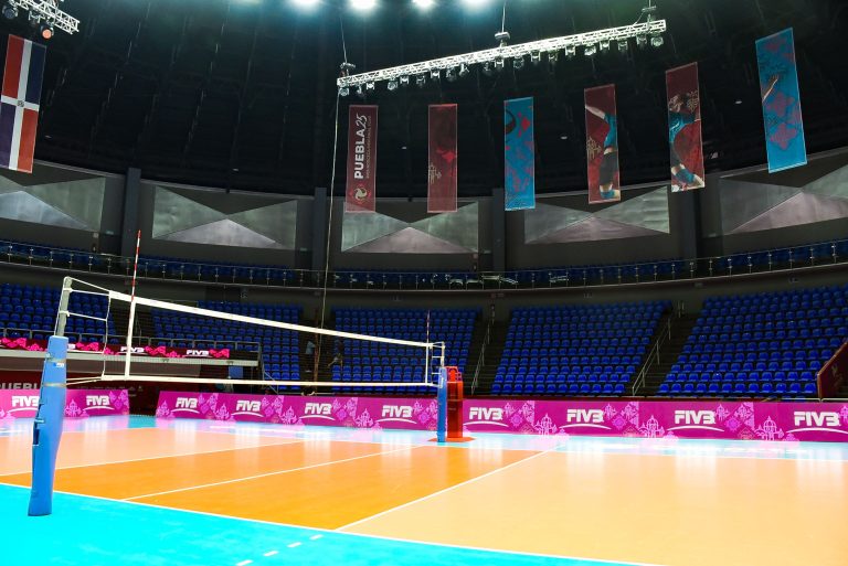 The BUAP Arena is ready to host the NORCECA Men’s Final Four