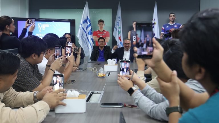 FIVB President visits the Philippines as country gears up to host its first ever Volleyball Men’s World Championship