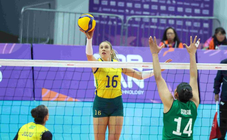 Brazil defeats Mexico in four sets at Asunción 2025