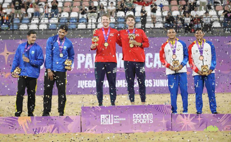 United States, GOLD Medal in Men’s Beach Volleyball at the Junior Pan American Games