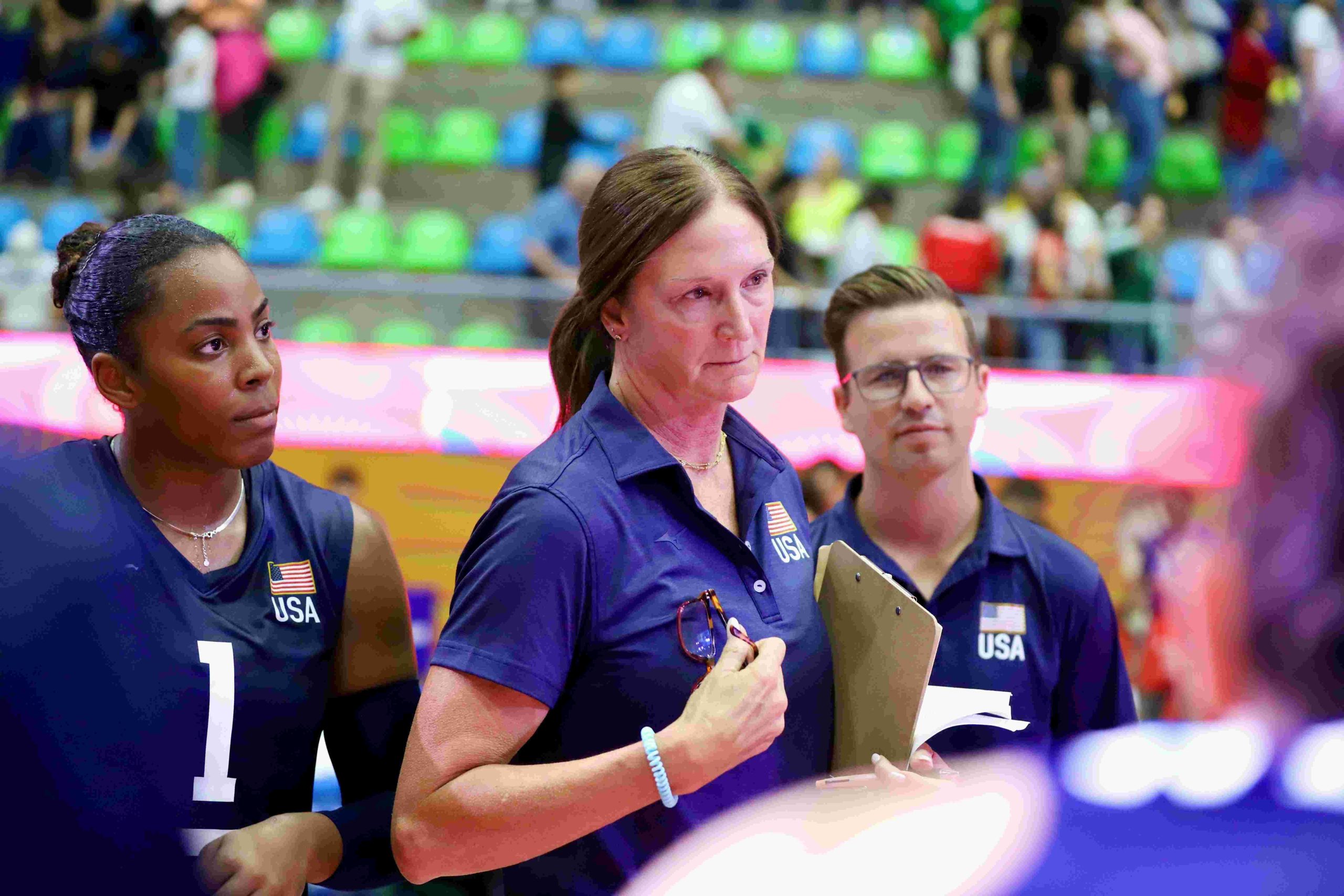 Paula Weishoff, Olympic Legend, Inspires Team USA at the NORCECA Final Six