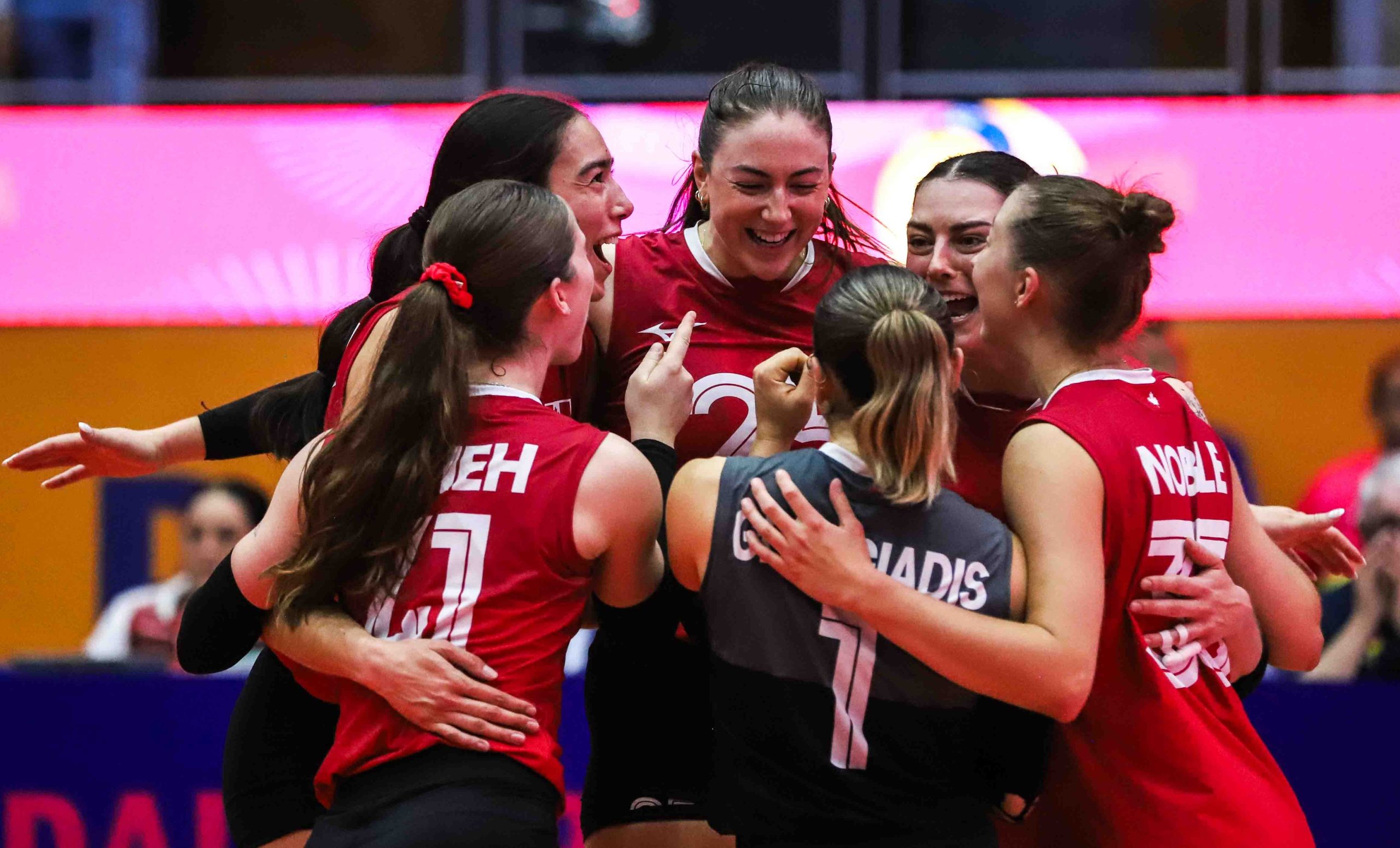 Canada Earns First Win with a Reverse Sweep Over Cuba at Women’s Final Six