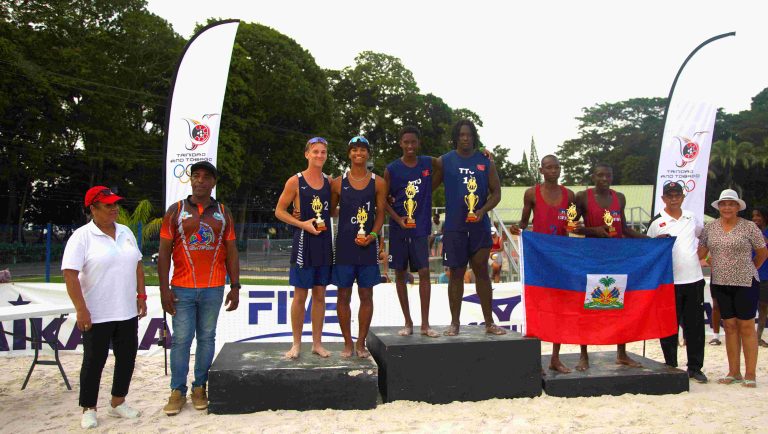 TTO’s Jeremiah Jankey and Michael Burkett spiked CAZOVA U18 Gold