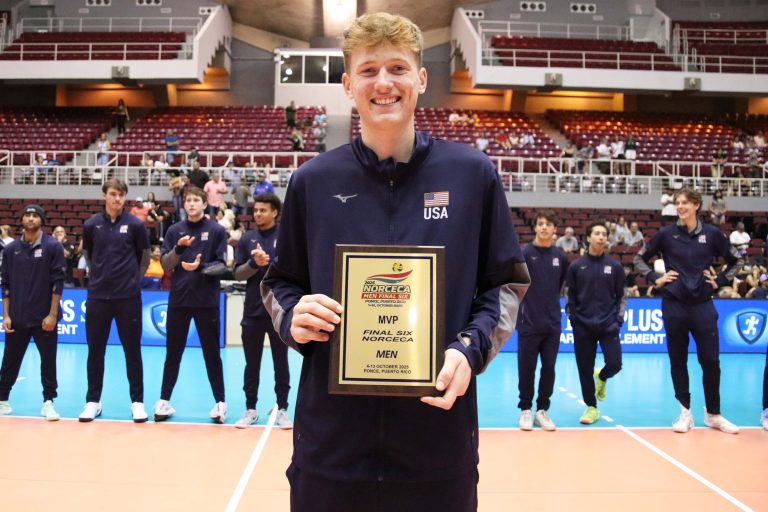 Patrick Rogers, the Most Valuable NORCECA MEN’S FINAL SIX